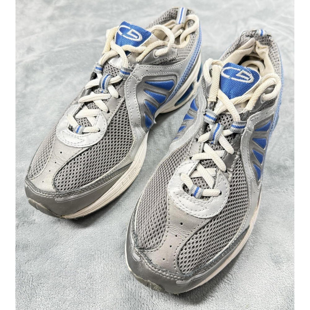 Champion O2 Cell Shoes Mens Size 8 Gray Blue Running Athletic Sneakers Low Top